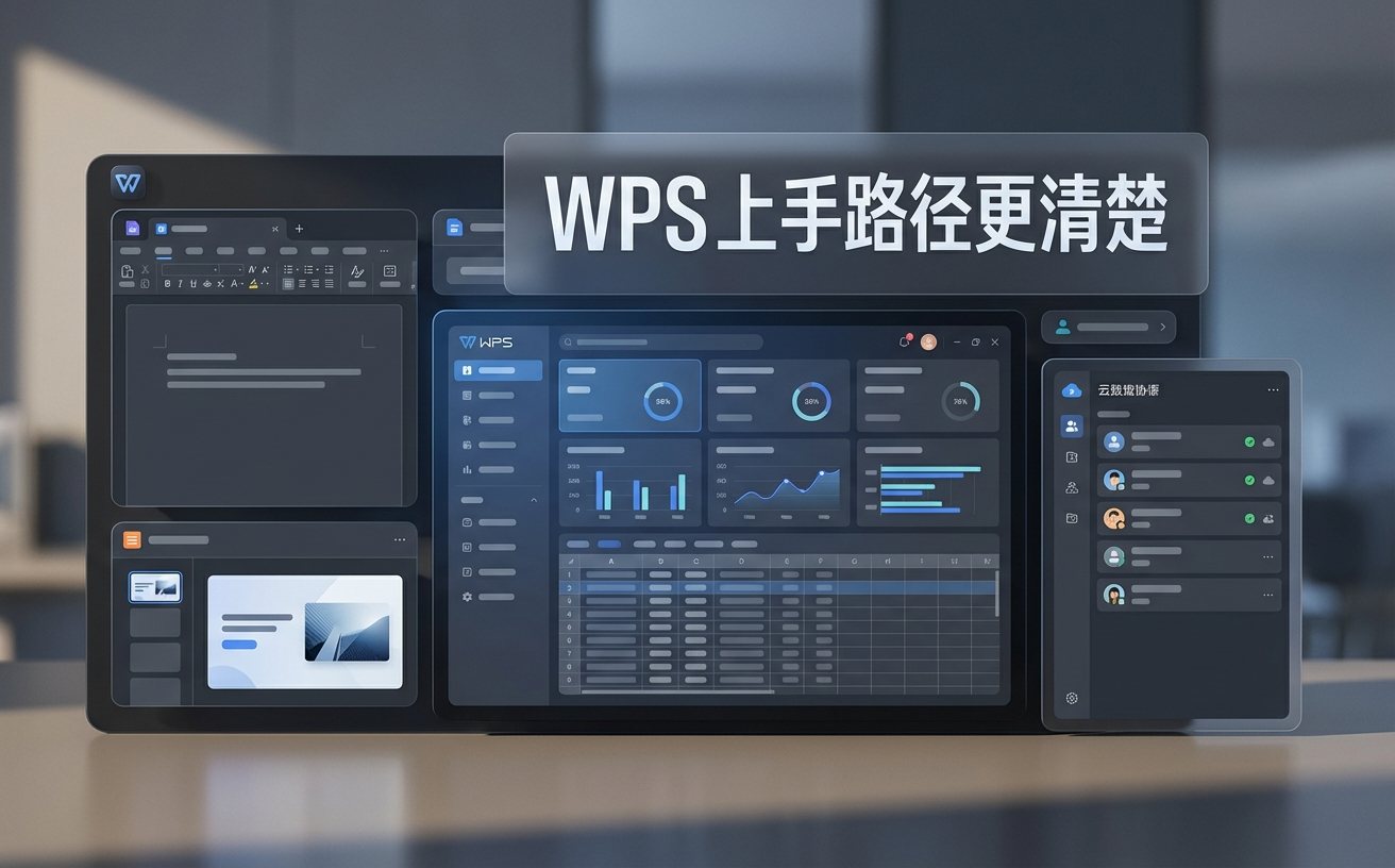 WPS Office 数据可视化与表格编辑界面